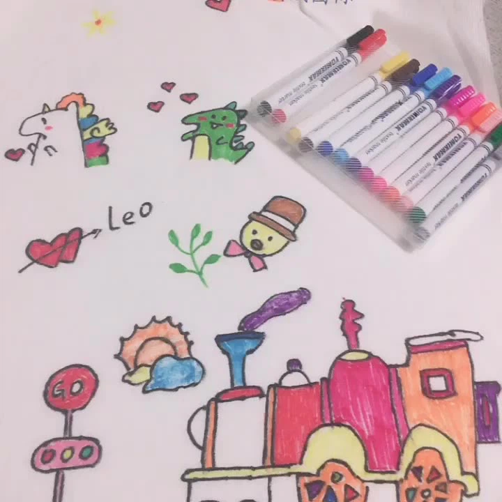 영구 직물 염료 펜